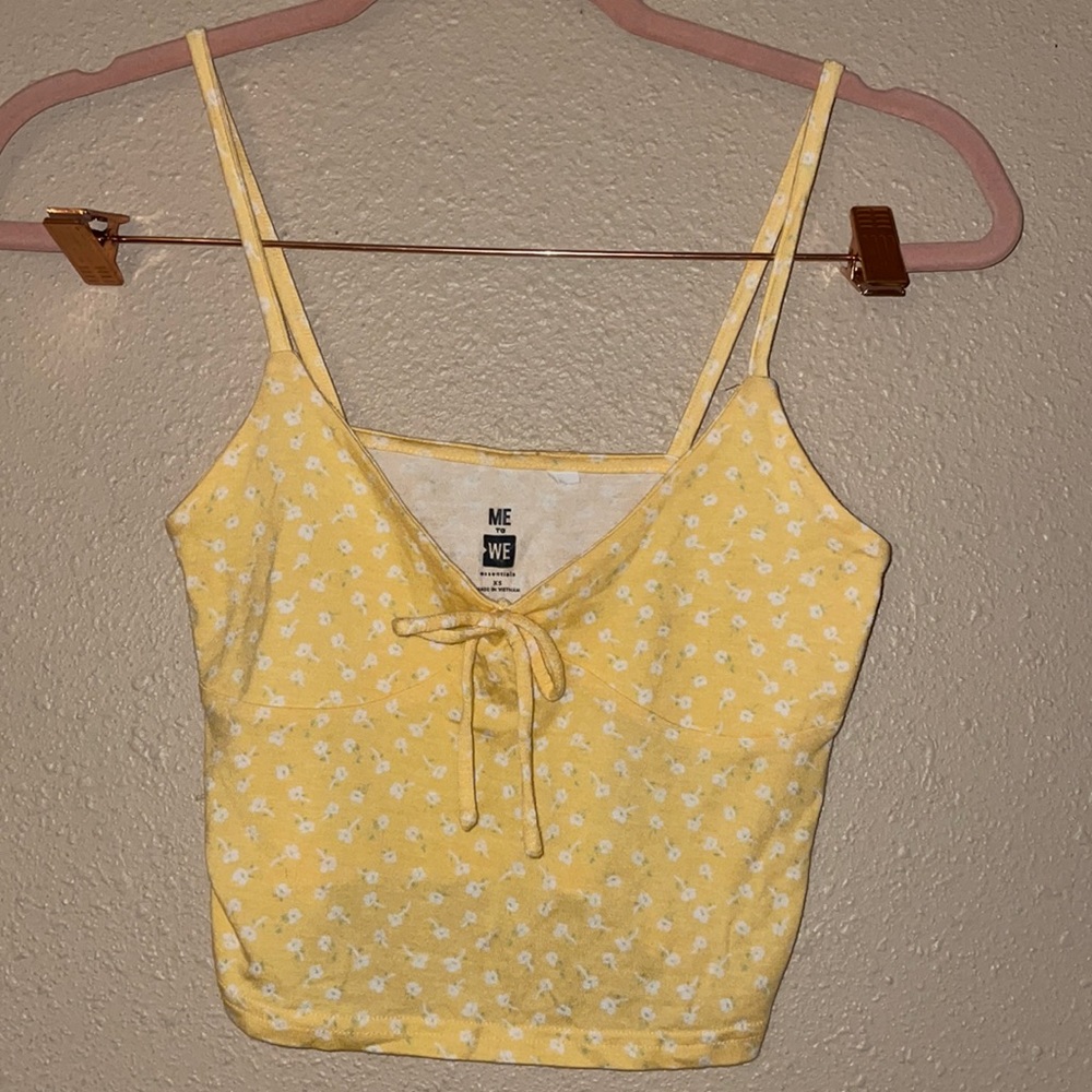 cropped tank top
